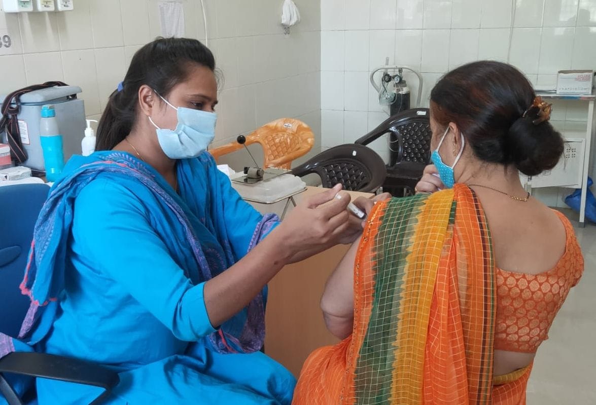 281 people were vaccinated in Kosli and Nahar hospitals