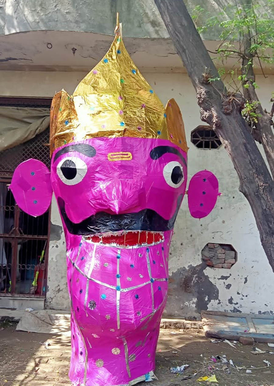 Inflation reduced Ravana's stature