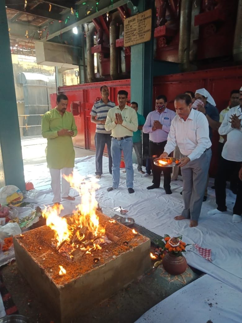 Boiler worship done in sugar mill