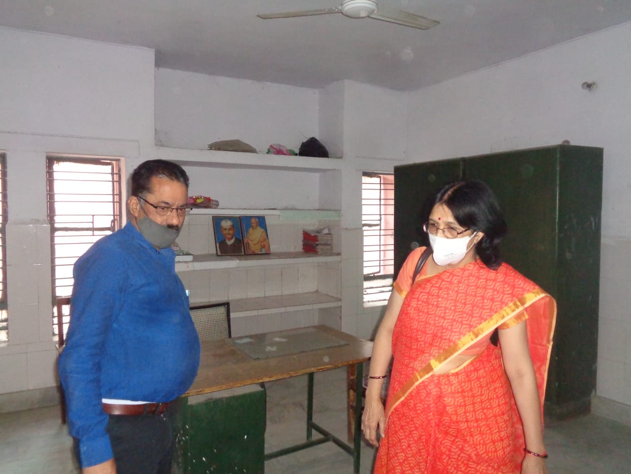 Director General Health and Medical Training inspected ANM Training Center in Milak