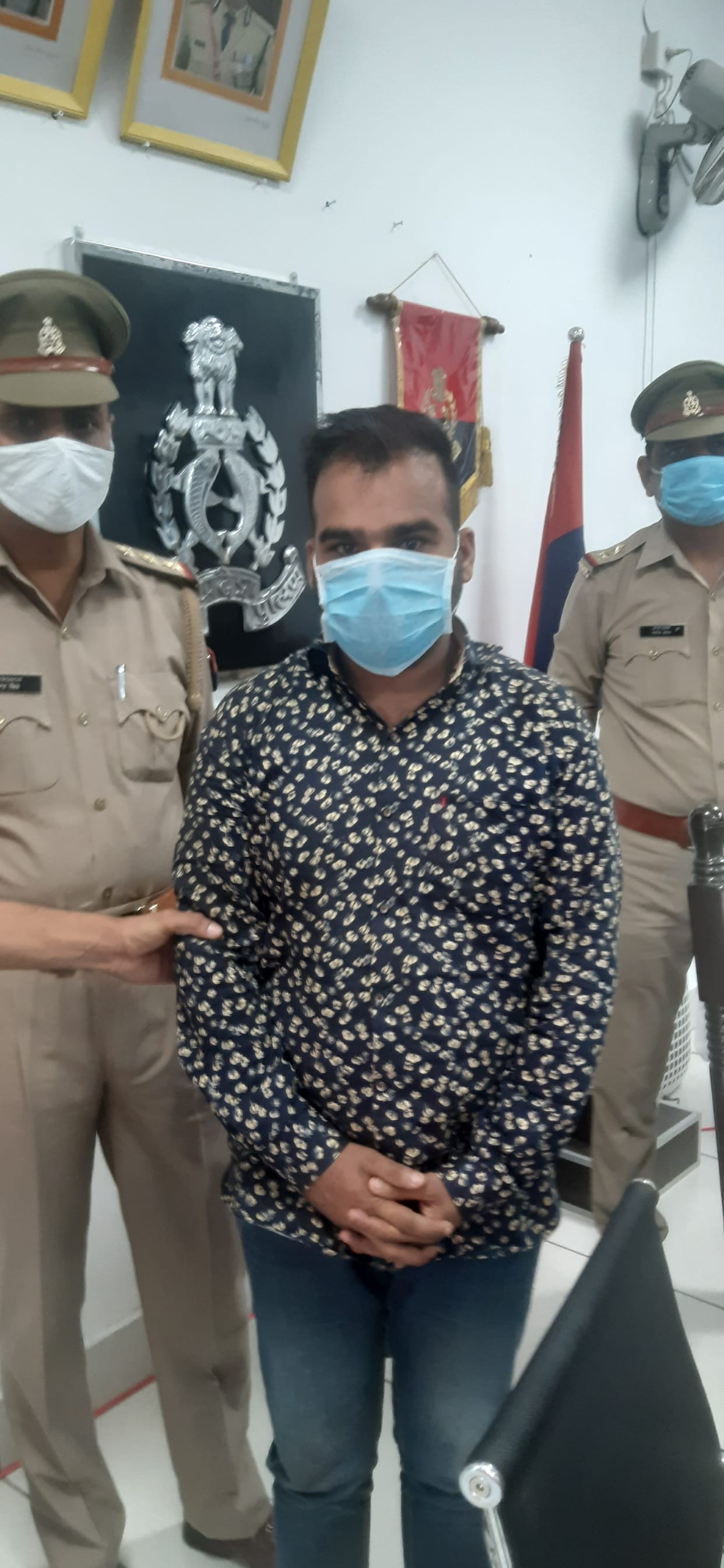 Robbery disclosed at businessman's house, accused arrested