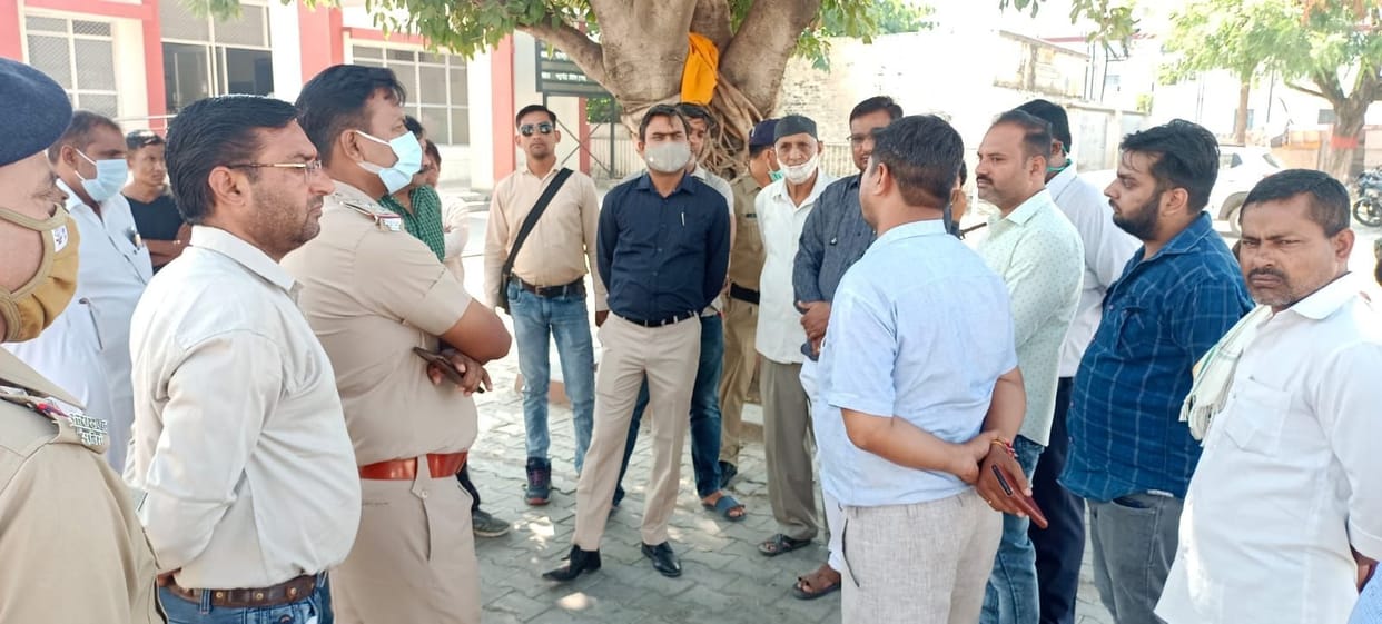 Taking stock of preparations for Dussehra fair