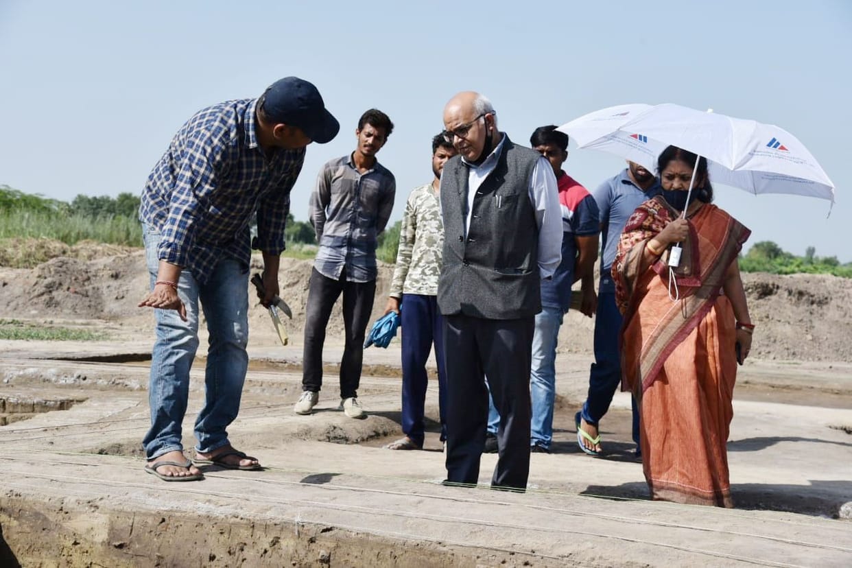 Hakevi's discovery will be helpful in knowing the history of Harappan - Prof. tankeshwar kumar