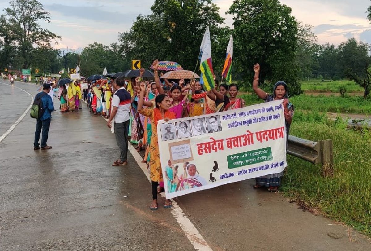 Tribals and forest dwellers march 300 km to protest against coal mining projects
