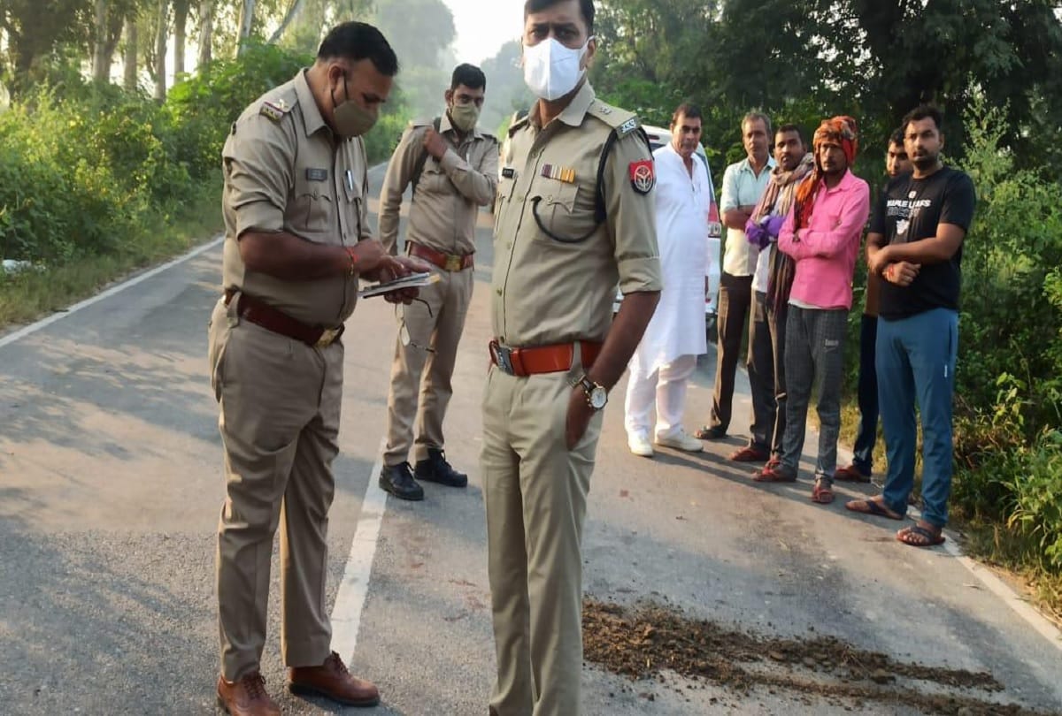 deadbody of a vegetable vendor found in Baghpat police investigation going on