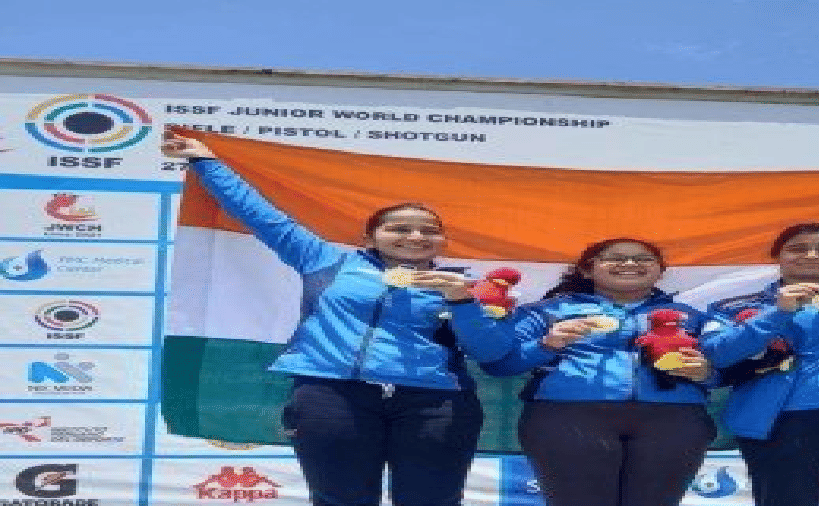 Daughter of DSP of Haryanas Narnaul reedam sangwan won 4 gold medals in America