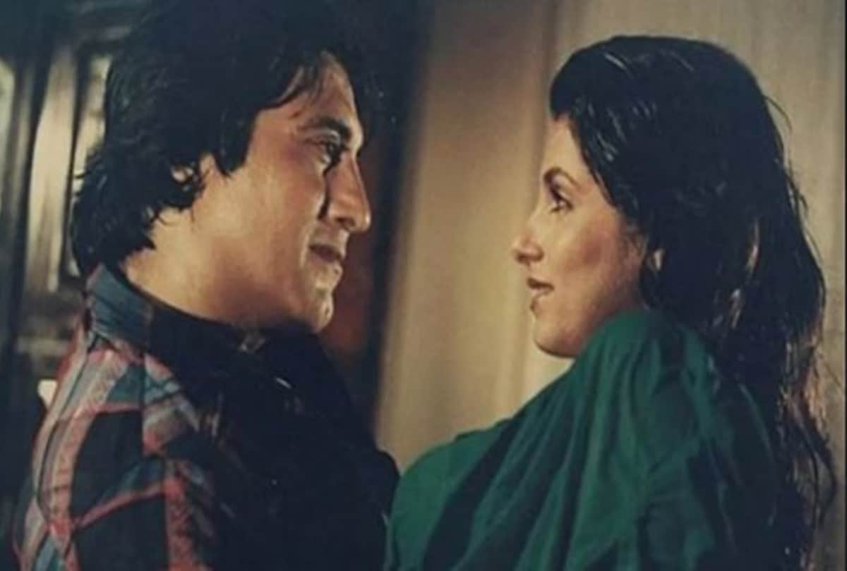 Vinod khanna and dimple kapadia kissing story when actor lost control during intimate scene