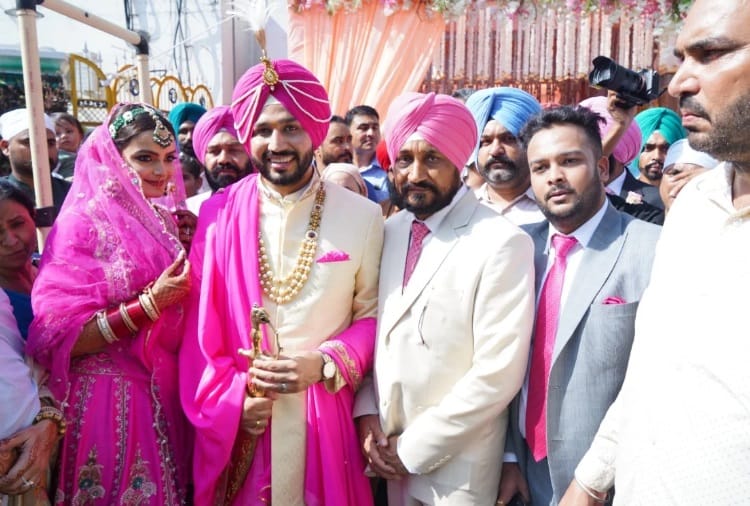 Four officials suspended for security lapse in Ladies Sangeet Party of Punjab CM son wedding
