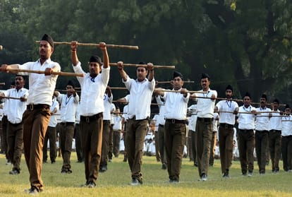 Vijayadashami festival: The separated land will be reunited with the country's border, will be the creation of a united India - RSS
