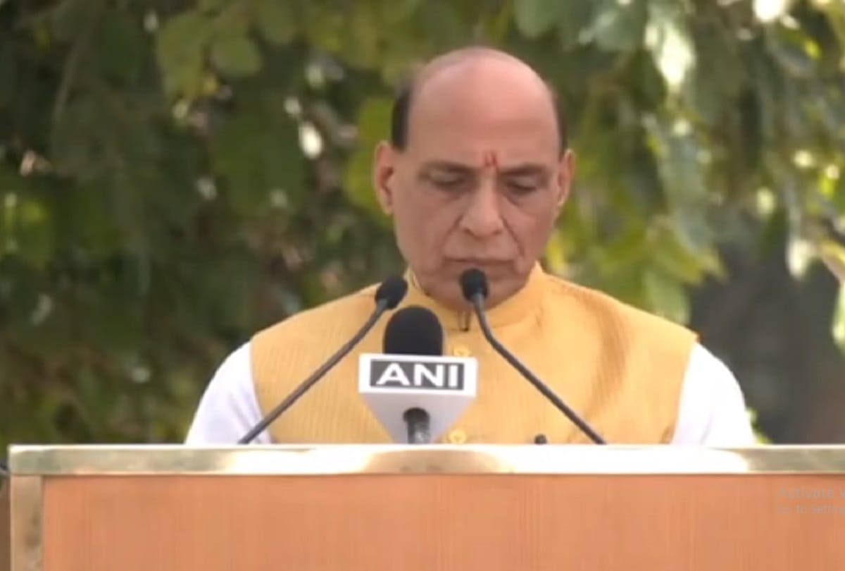 defence minister rajnath singh arunachal pradesh visit today news update in hindi:  conduct final breakthrough blast of Sela tunnel Today