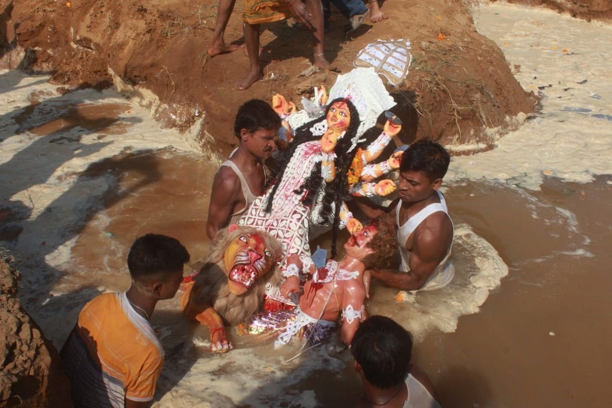 Farewell to Mata Rani with cheers