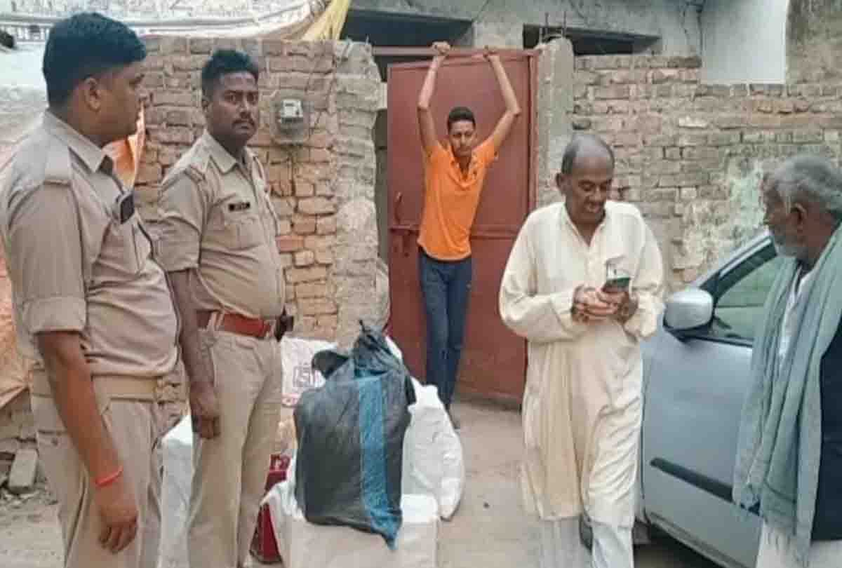 Hamirpur: Police recovered three quintals of Fireworks