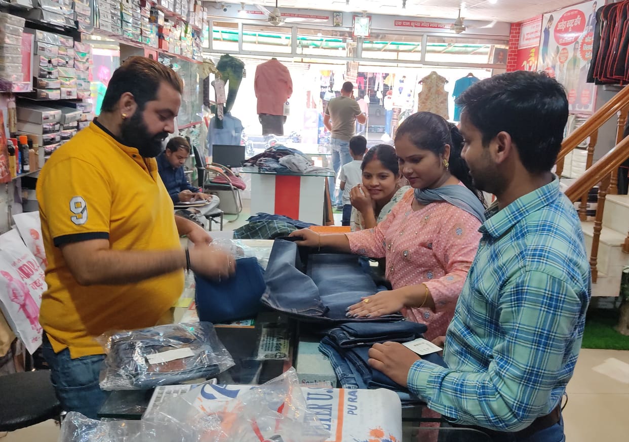 Markets increased as soon as the festival started, online shopping increased the challenge