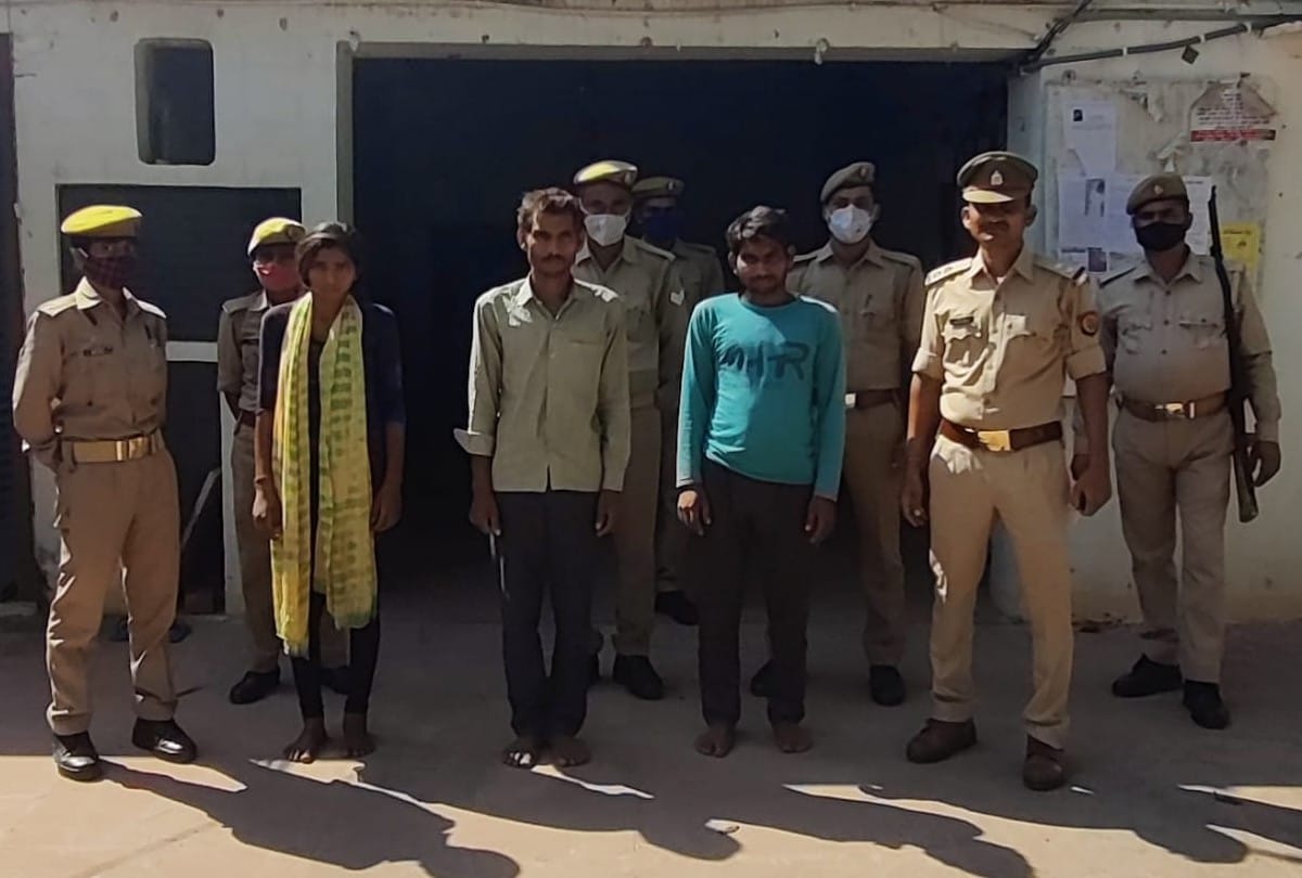 three arrested including girlfriend for her killing boyfriend in agra