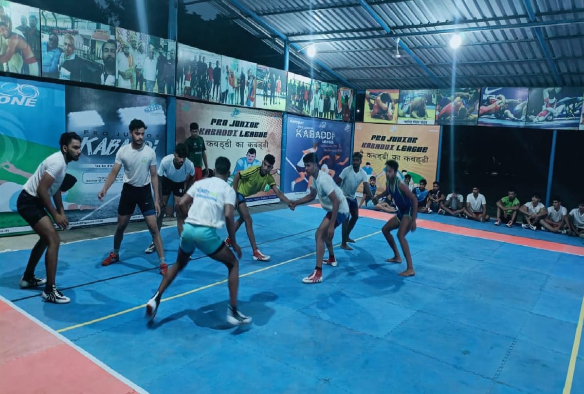 Camp organized for the first time in noida for the players of Pro-Junior Kabaddi League