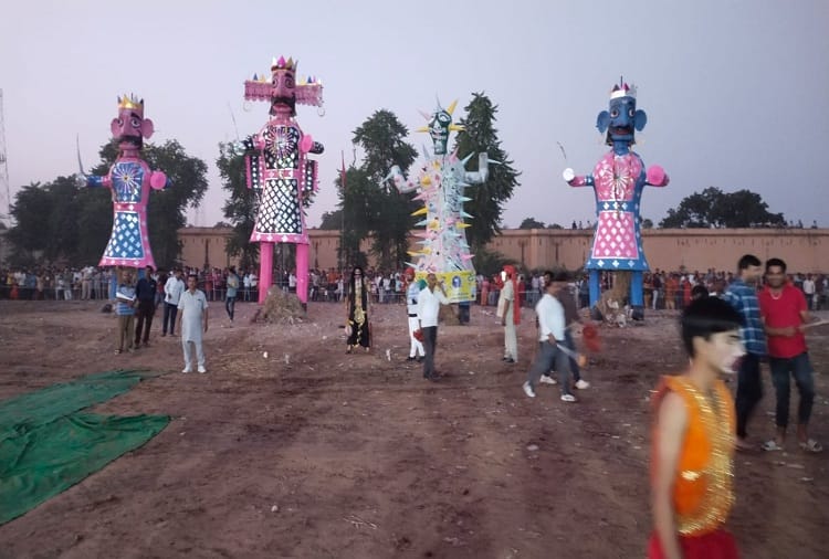 Pictures of Dussehra celebrations in Haryana