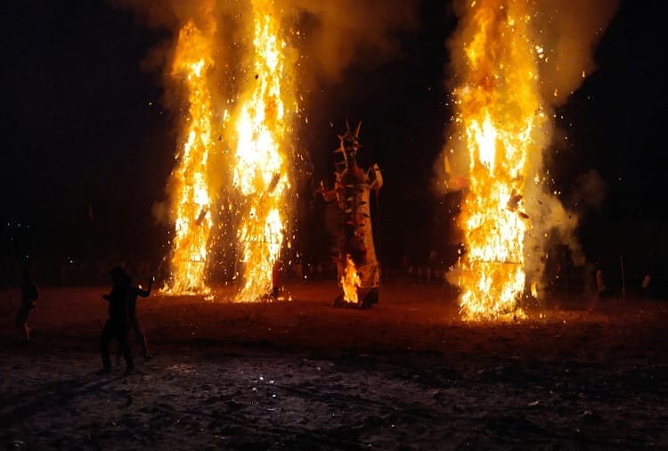 Pictures of Dussehra celebrations in Haryana