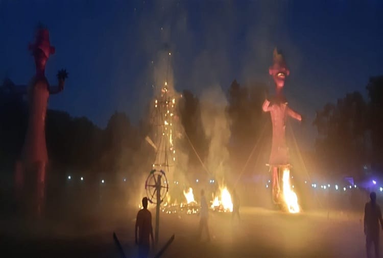 Pictures of Dussehra celebrations in Haryana