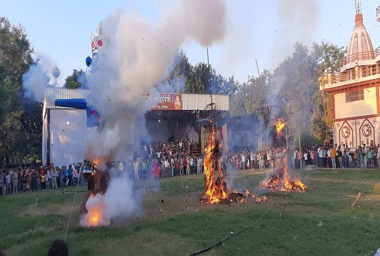 Pictures of Dussehra celebrations in Haryana