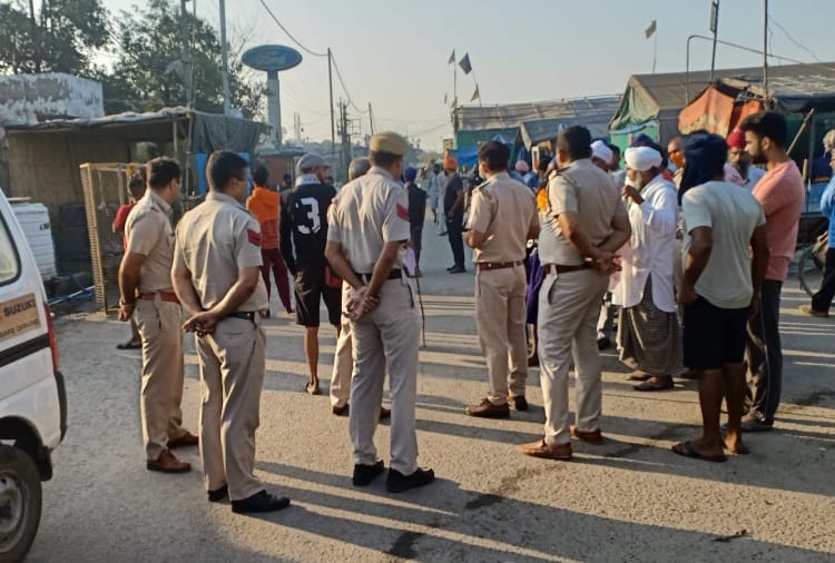 Video of Kundli Border murder Viral on social Media