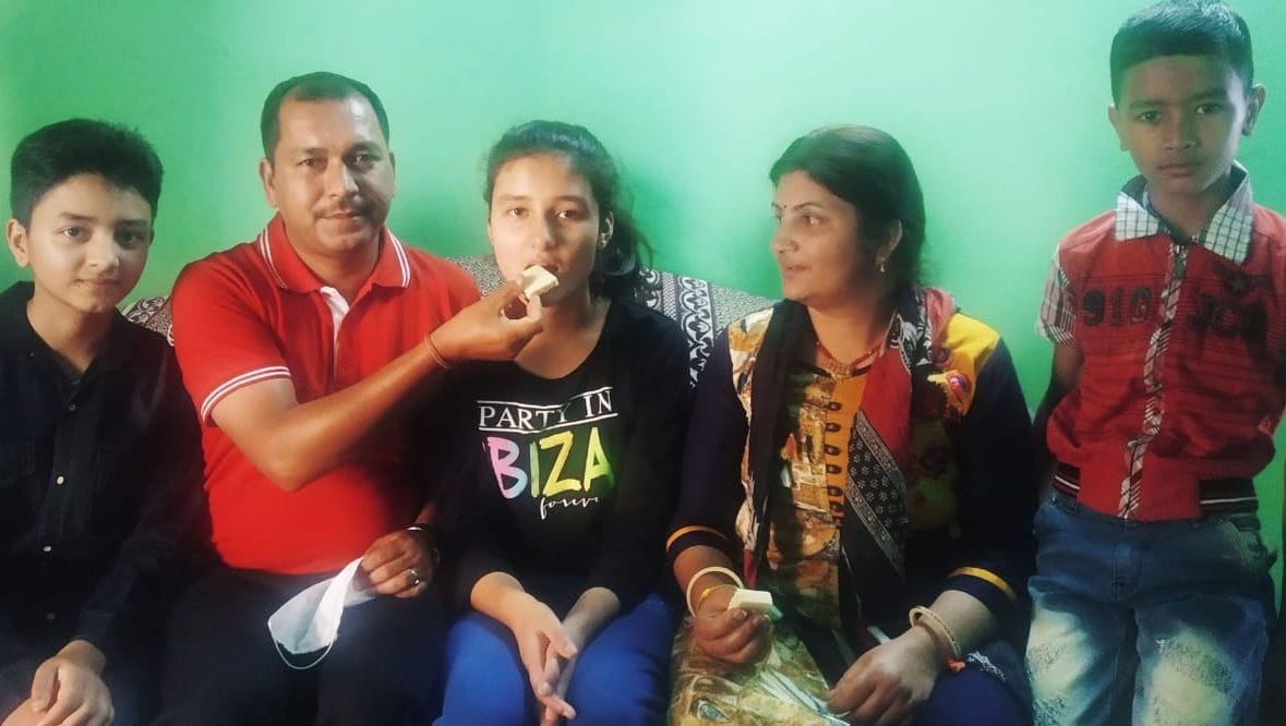 Rajnandini gets success in JEE Advanced
