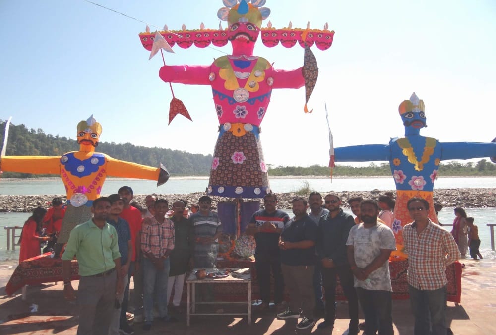 Ravan Dahan 2021 in Uttarakhand: Eco Friendly Dussehra Celebration in Rishikesh photos