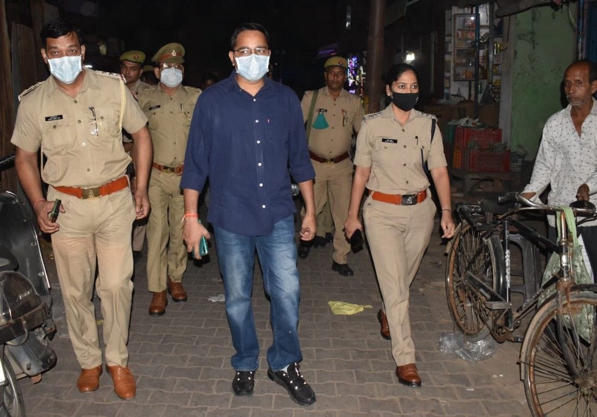 Hathras: Police-administration alert regarding Dussehra, municipality made preparations