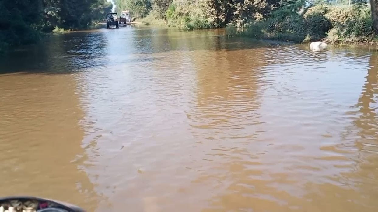 Water reached Jind-Rohtak National Highway
