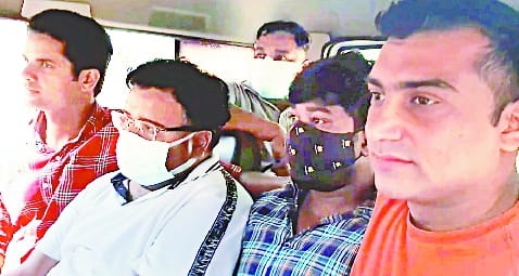 The team did recreation at the spot regarding the four accused