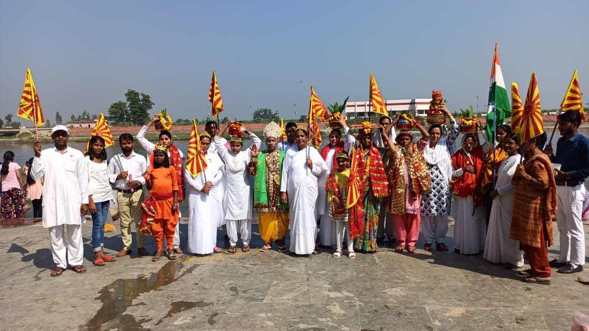 Inauguration of Shrimad Bhagwat Katha in Tirthanagari