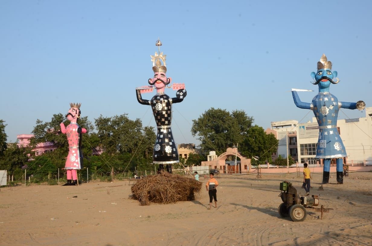 Ravan Dahan will be held in Seth Kirori Mal Park today, preparations complete