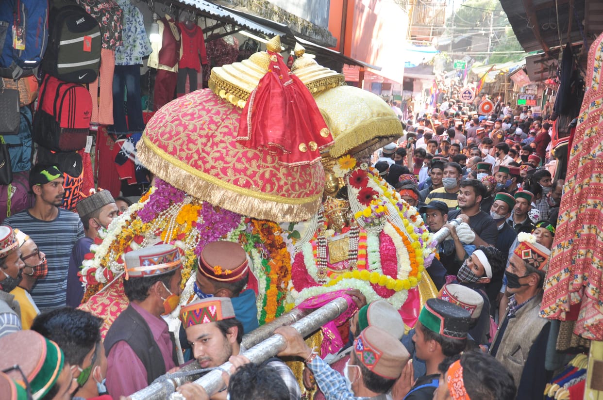 Dhalpur ground became a witness to the grand meeting of Gods
