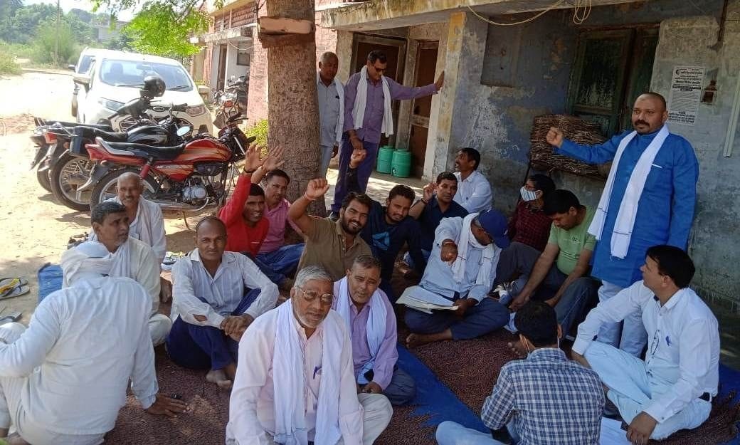 Electricity workers' strike in Gothda continued for the fourth day