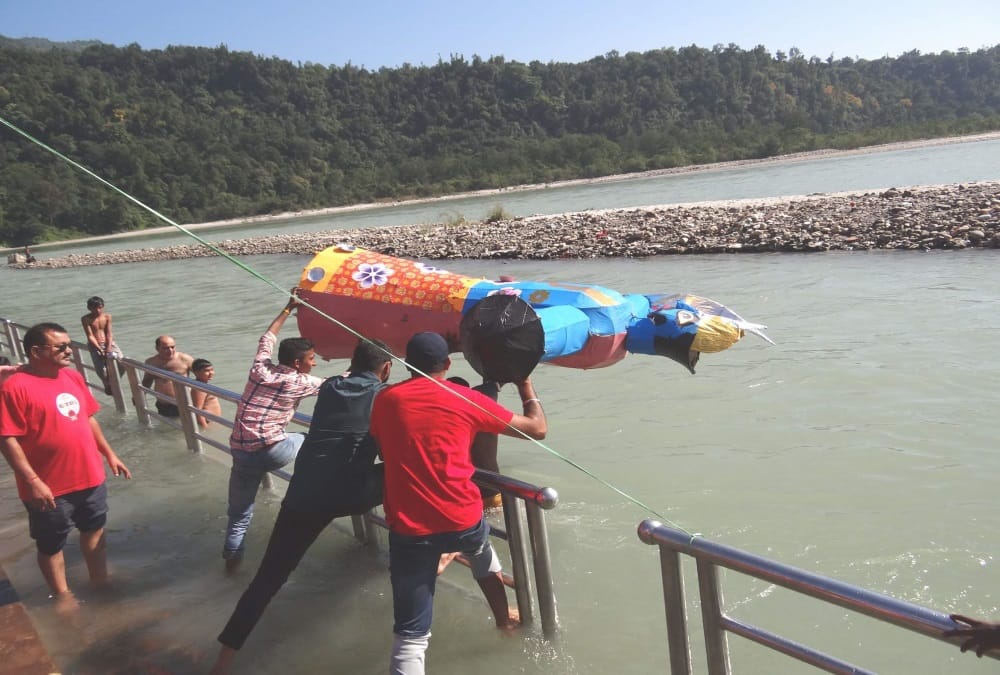 Ravan Dahan 2021 in Uttarakhand: Eco Friendly Dussehra Celebration in Rishikesh photos