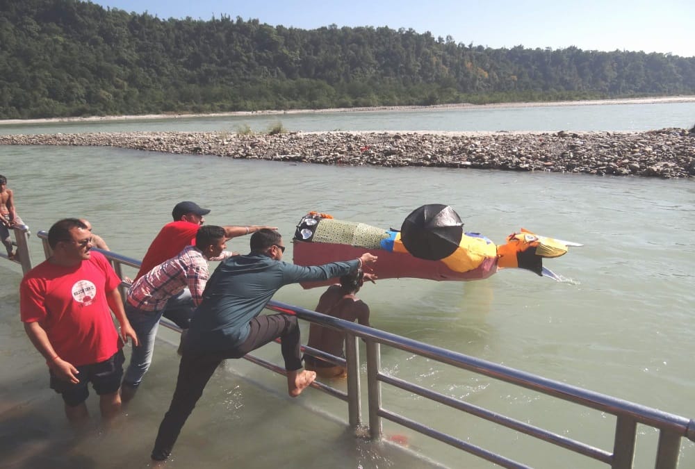 Ravan Dahan 2021 in Uttarakhand: Eco Friendly Dussehra Celebration in Rishikesh photos