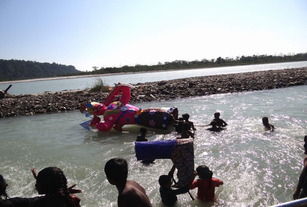 Ravan Dahan 2021 in Uttarakhand: Eco Friendly Dussehra Celebration in Rishikesh photos