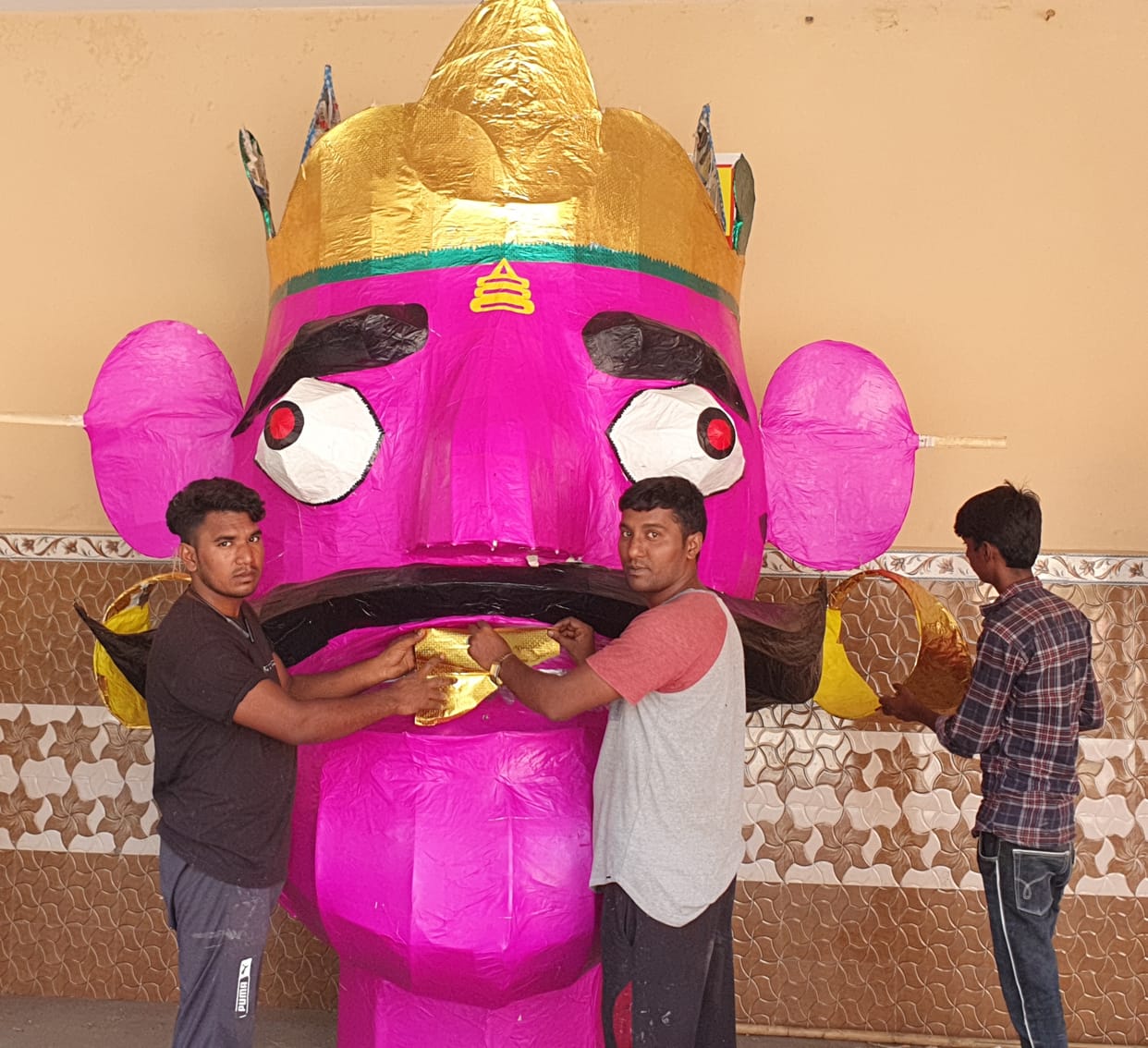 Vijayadashami today, effigies will be burnt at eight places in the district