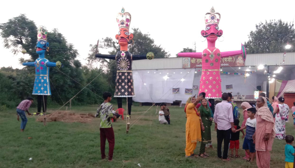 This is also the limit... Corona reduced the stature of Ravana
