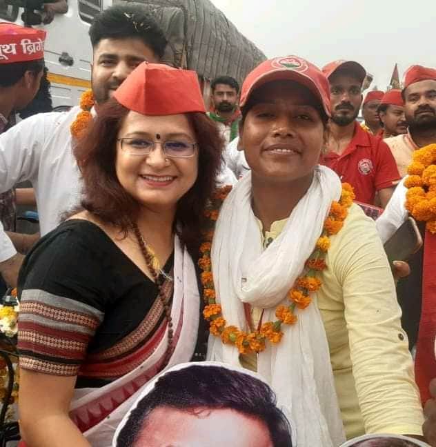 UP elections: Shakeel Nadvi becomes state president of Samajwadi Minority Assembly, Neha Yadav becomes national president of student council