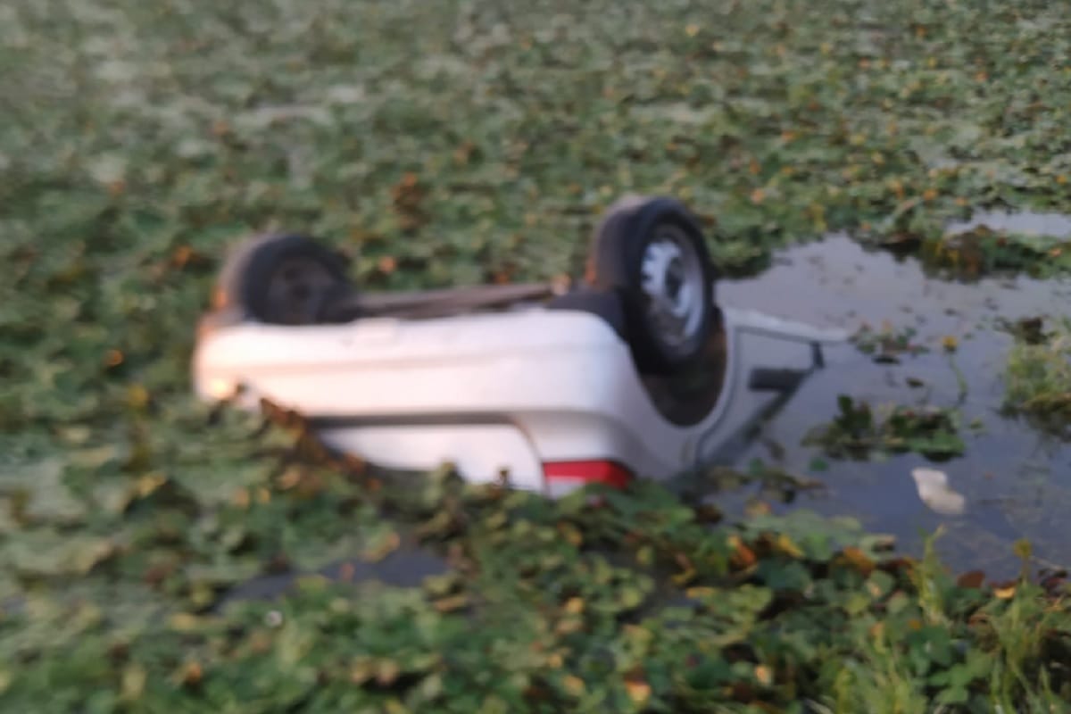 UP News: Four youth have died in car accident in Bijnor city