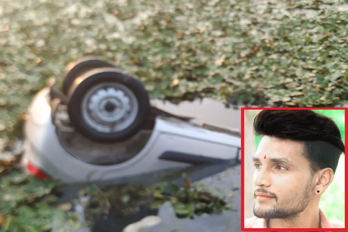 UP News: Four friends have died and one injured in car accident in Bijnor city and see photos