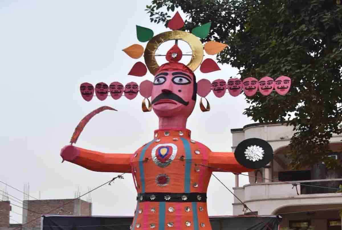How to Make Ravana for Dussehra 2022 in Society Navratri Celebration Follow Simple Steps