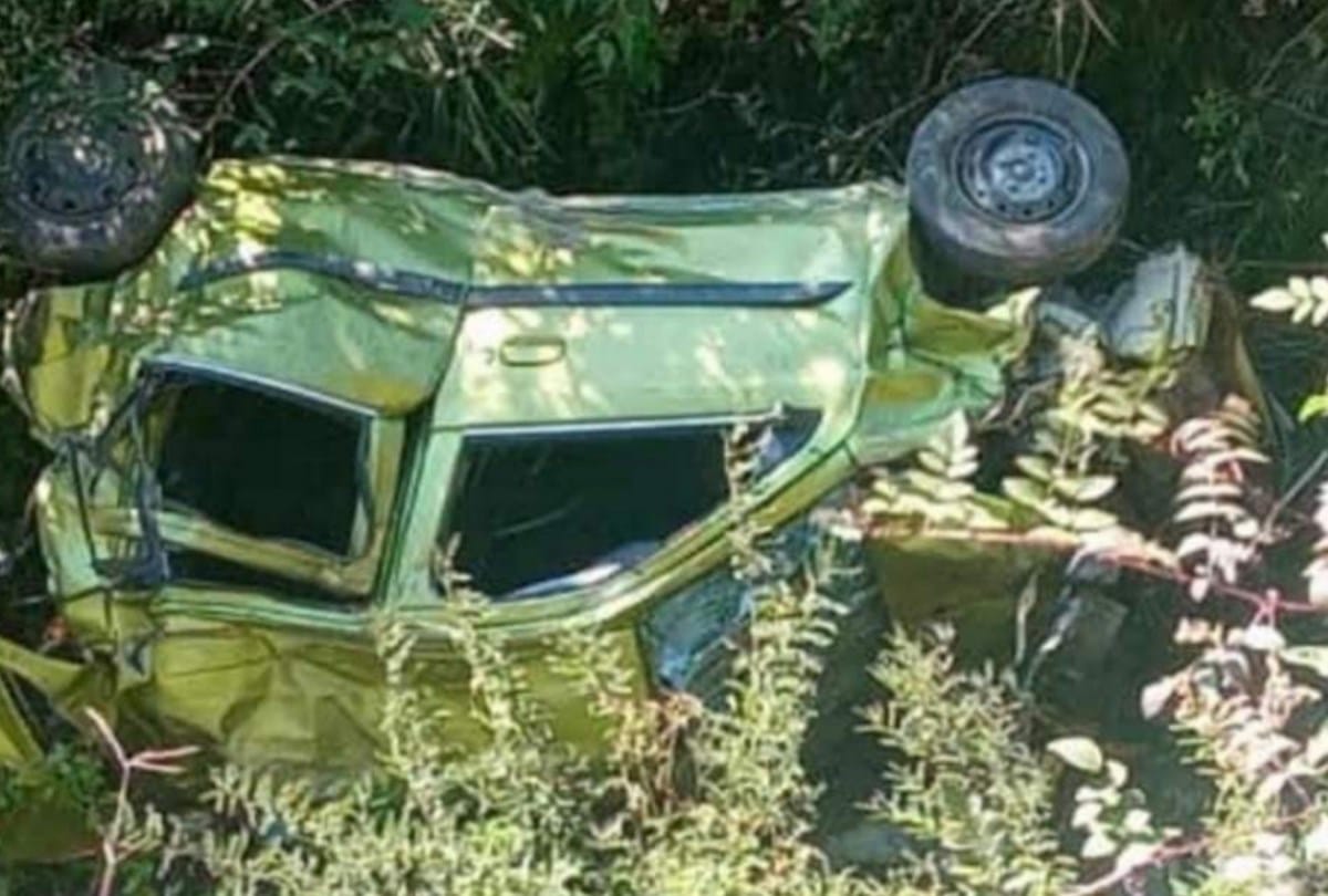 Two killed two injured in car accident in Mandi himachal pradesh