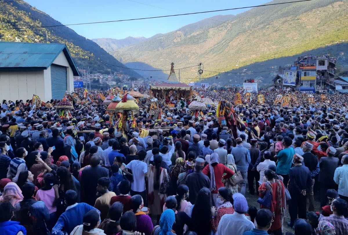 International kullu dussehra  festival 2021 inauguration live updates 15 October 2021