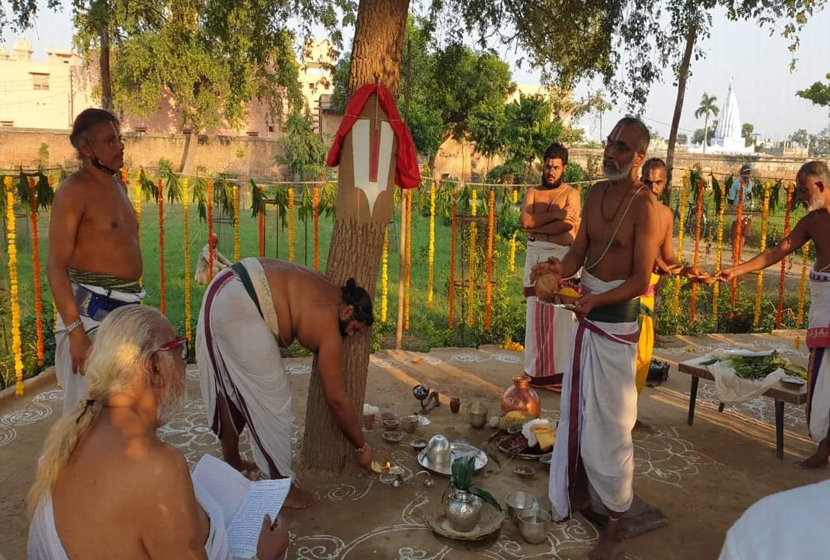 vijayadashami celebrations in shri ranganath temple vrindavan in mathura