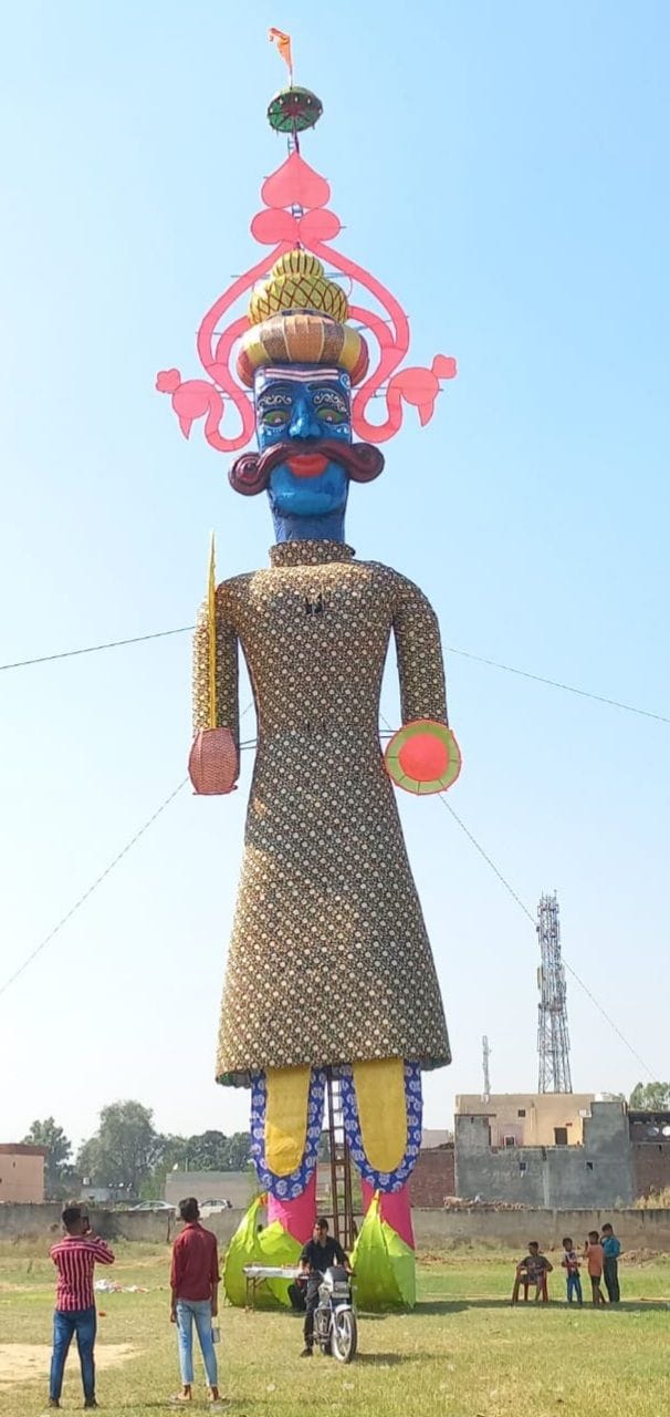 Ravan Dahan will be held at nine places today, security arrangements complete