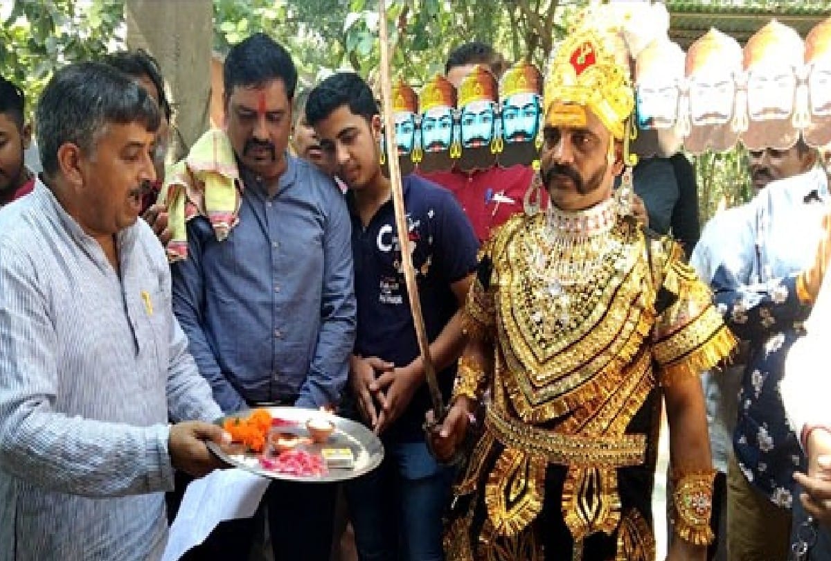 Followers of Ravana worship him on the Dussehra in Mathura