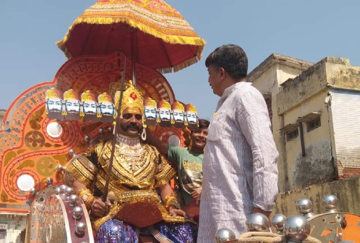 Followers of Ravana worship him on the Dussehra in Mathura
