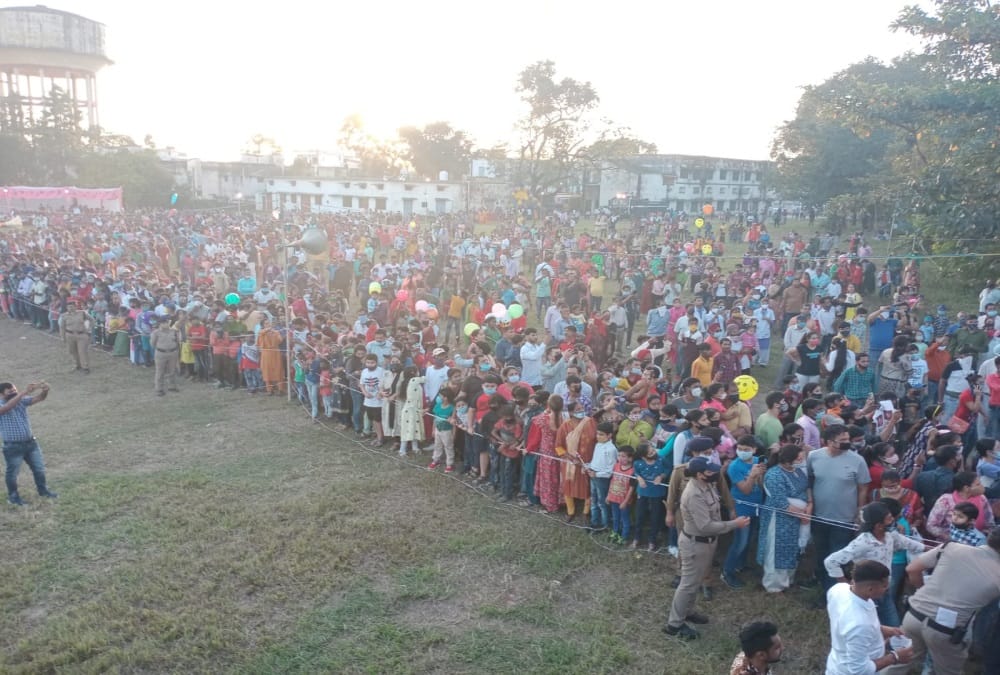 Dussehra Vijayadashami 2021: Ravan Dahan Celebration in Uttarakhand photos