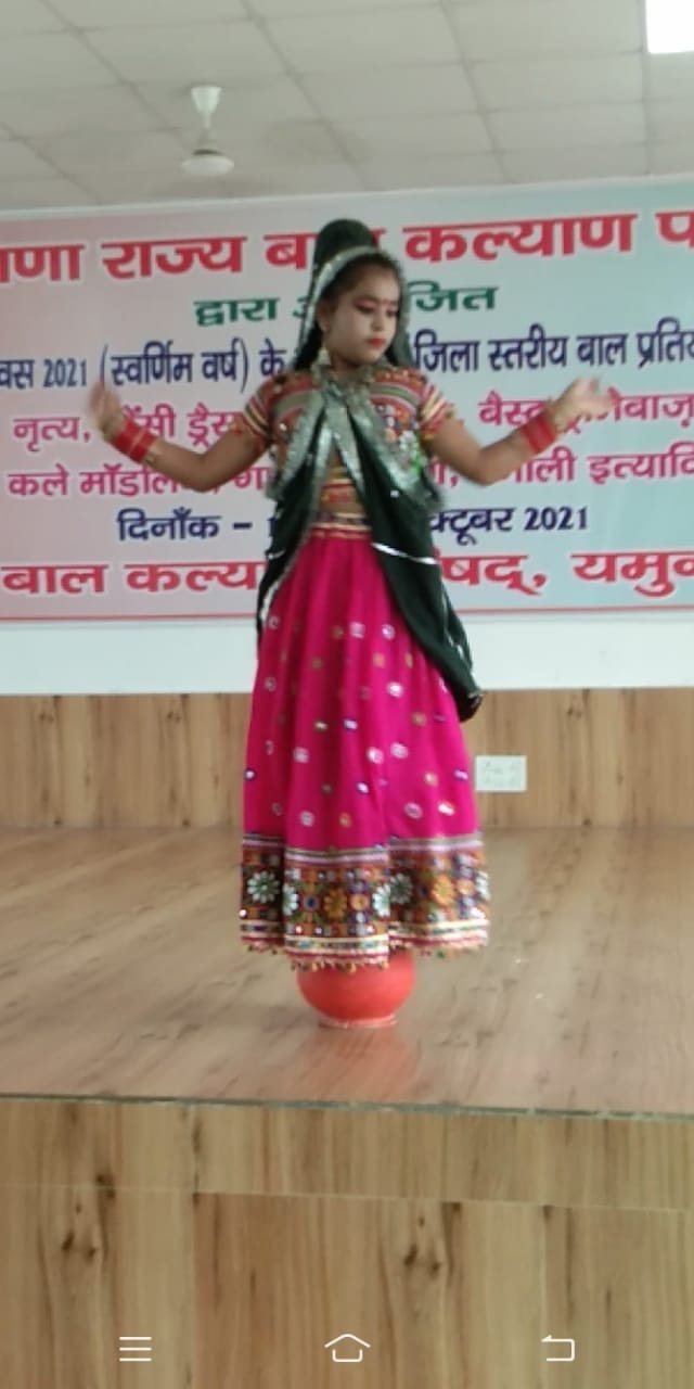 Girls of Saraswati School dominated in dance, Yamunanagar